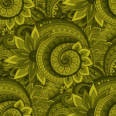 Vector Seamless Floral Pattern