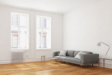 Sofa in einem Wohnzimmer