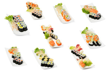 Sushiteller Maki, Sushiteller Nigri