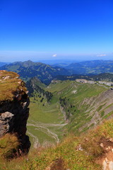 Naklejka premium Felslandschaften am Hohen Ifen