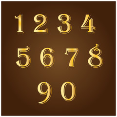 Gold number vector