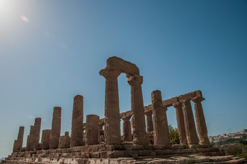 Obraz na płótnie Canvas Valley of the Temples in Agrigento - Sicily 