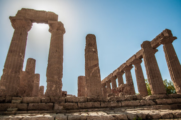 Valley of the Temples in Agrigento - Sicily

