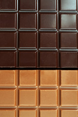 Chocolate bar background