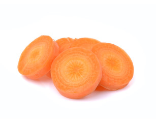 Carrot isolated on white background