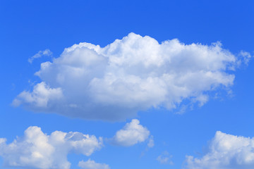 Obraz na płótnie Canvas The sky with clouds