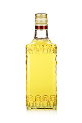 Bottle of gold tequila © evgeeenius