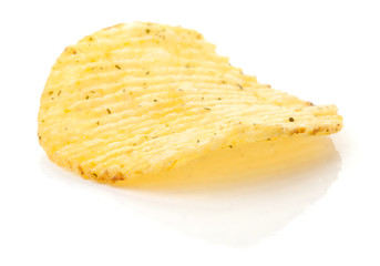 Potato chips with spice