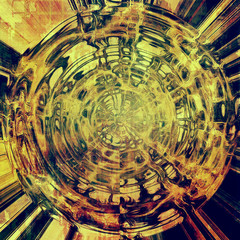 Vintage aged texture, colorful grunge background with space for text or image. With different color patterns: yellow (beige); brown; green; purple (violet)