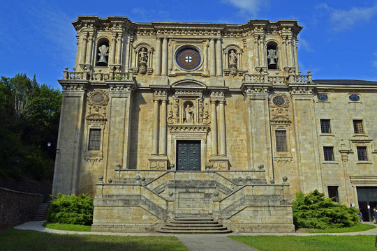 Monastery of Samos - Galicia (Spain) in the way of St James