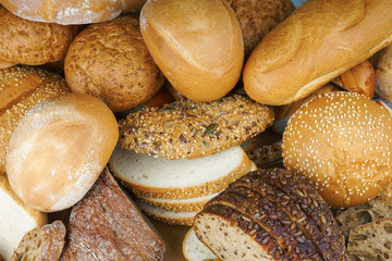 Bread and other baked food