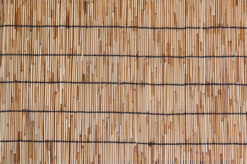 Bamboo mat as background