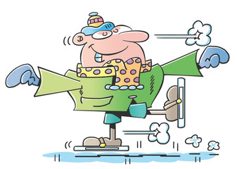 Figure skater who runs backwards