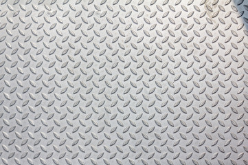 Metallic background with texture detail of a slip metal floor background