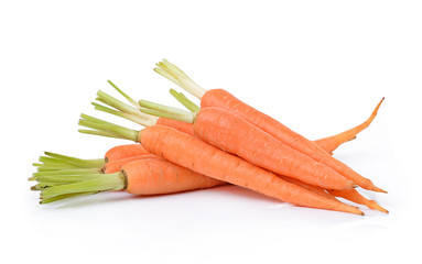 Carrot isolated on white background