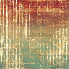 Grunge background with vintage and retro design elements. With different color patterns: yellow (beige); brown; green; red (orange)