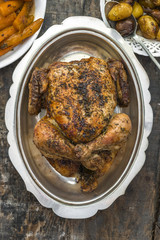 Roast chicken