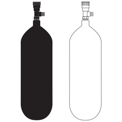 Oxygen cylinder