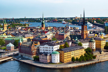 Fototapeta na wymiar Stockholm city in Sweden