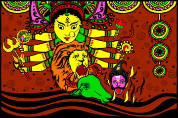 Goddess Durga for Happy Dussehra