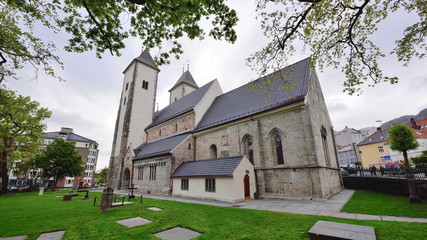 Fototapeta na wymiar Cathédrale de Bergen, Norvège