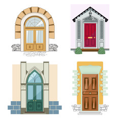 Different types of doors