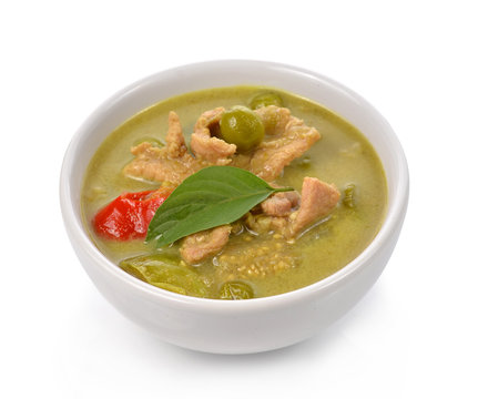 beef or chicken green curry