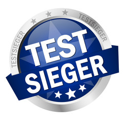 button with text Testsieger