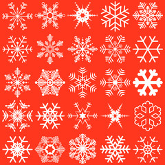 snow flakes collection