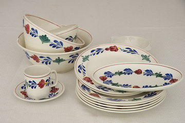 Dutch dinner service
