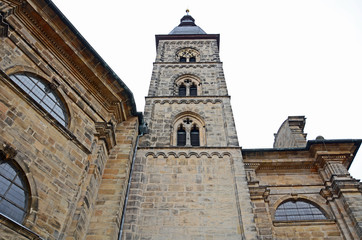 Fototapeta na wymiar Kirche St. Stephan, Bamberg