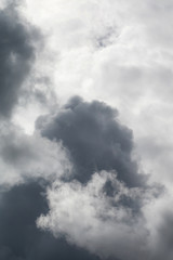 Fototapeta premium Sky. Dramatic sky with stormy clouds