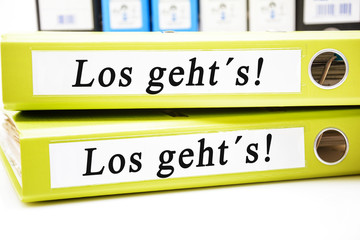 Obraz premium Los gehts