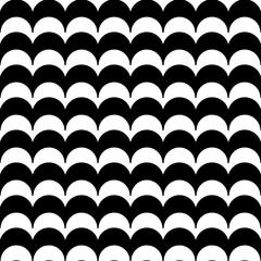 Vector modern seamless geometry pattern, black and white abstract geometric background, trendy print, 
monochrome retro texture, hipster fashion design