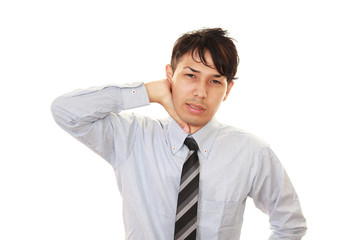 疲れたビジネスマン