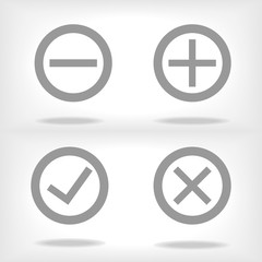 Colorful arrows on white