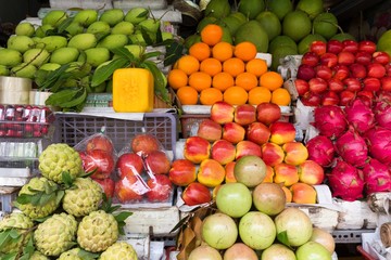 Tropical fruit stall