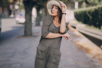 Fototapeta premium fashion woman