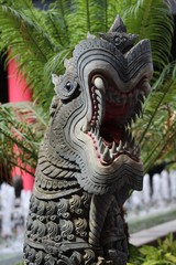 Dragón de Siam de piedra