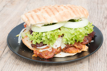 Different appetizer and anti pasti