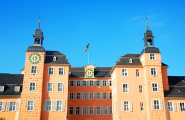 Obraz premium Schloss Schwetzingen, Frontansicht