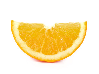 Orange fruit isolated on white background