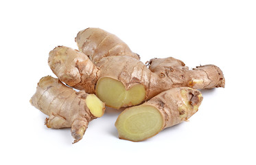 ginger on a white background