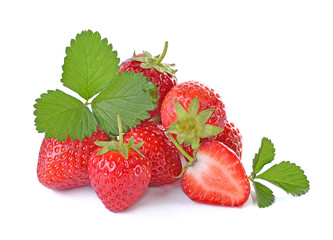 Strawberry isolated on white background