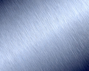 Fototapeta premium Metal brushed shiny surface for texture