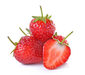 Strawberry isolated on white background