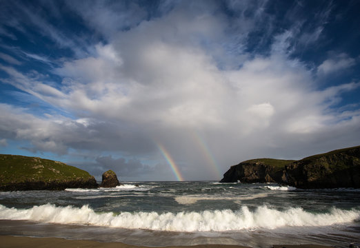 Double Rainbow over Outer Hebrides