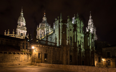 Fototapeta na wymiar The Cathedral, Santiago de Compostela