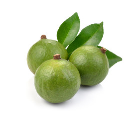 macadamia nuts on white background
