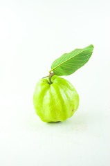 guava fruit isolated on white background